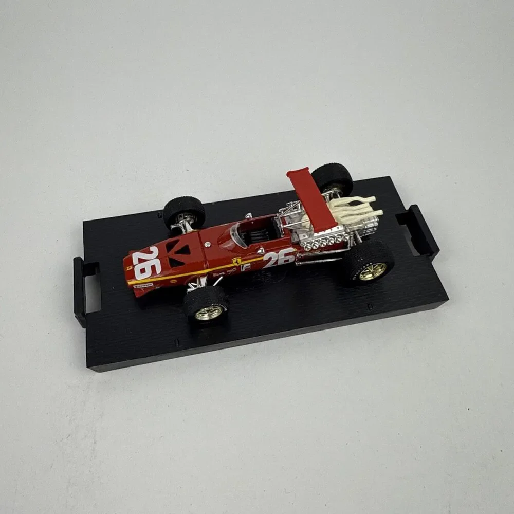 Brumm Models 1:43 Scale R171 - 1968 Ferrari 312F1 HP400 Red #26